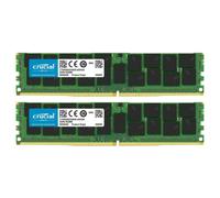 Crucial Bundle with 64GB (2 x 32GB) DDR4 PC4-21300 2666MHz RDIMM (2 x CT32G4RFD4266), Dual Ranked Registered ECC Memory