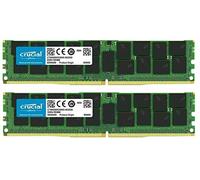 Crucial Bundle with 64GB (2 x 32GB) DDR4 PC4-21300 2666MHz RDIMM (2 x CT32G4RFD4266), Dual Ranked Registered ECC Memory