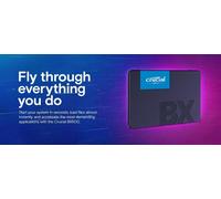Crucial BX500 4TB 2.5" SATA 3D NAND Solid state drive (SSD) - Black