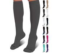 Crucial Compression Socks for Men & Women (20-30mmHg) Running, Athletic, Travel