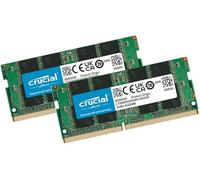 Crucial CT16G4SFRA32A 32GB Kit (2 x 16GB) DDR4 3200MT/s SO-DIMM Laptop RAM Memory | PC4-25600 | 260-Pin | CL22 | 1.2V | Non-ECC Unbuffered Notebook Memory | Micron