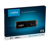 Crucial CT2000P3SSD8 P3 2TB PCIe 3.0 3D NAND NVMe M.2 SSD, up to 3500MB/s