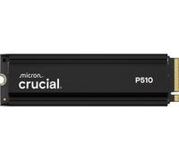 CRUCIAL P510 M.2 Internal SSD with Heatsink - 2 TB, Black