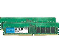 Crucial CT2K16G4RFS4266 DDR4 32 GB (2 x 16 GB) DIMM 288-Pin 2666 MHz/PC4-21300 CL19 1.2 V Registered ECC Memory Kit - Green