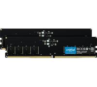 Crucial - DDR5 - kit - 32 GB: 2 x 16 GB - DIMM 288-pin - 5600 MHz / PC5-44800 - CL46 - 1.1 V - unbuffered