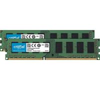 Crucial CT2K51264BD160BJ 8 GB Kit (4 GB x 2) DDR3L 1600 MT/s (PC3L-12800) CL11 Unbuffered UDIMM 240-Pin 1.35 V/1.5 V Single Rank Memory