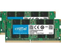 Crucial 16GB Kit (8GBx2) DDR4 2666 MT/s (PC4-21300) SR x8 SODIMM 260-Pin Memory - CT2K8G4SFS8266