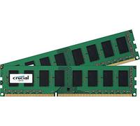 Crucial CT2KIT25664BA160BJ 4 GB (2 x 2 GB) DDR3 PC3-12800 Unbuffered NON-ECC Memory Module Kit