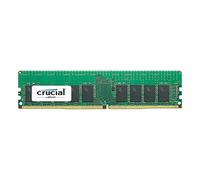 Crucial CT4G4RFS824A 4 GB DDR4 2400 MT/s SR x8 ECC Registered DIMM 288-Pin Memory - Green