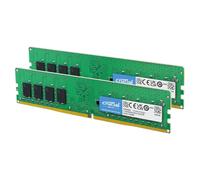 Crucial DDR4 RAM 16GB Kit (8GBx2) 2400MHz CL17, Desktop Computer Memory, High Performance RAM - CT2K8G4DFS824A