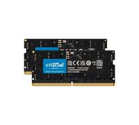 Crucial - DDR5 - kit - 32 GB: 2 x 16 GB - SO-DIMM 262-pin - 5600 MHz / PC5-44800 - CL46 - 1.1 V - non-ECC