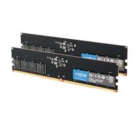 Crucial DDR5 RAM 64GB Kit (2x32GB) 5600MHz, Desktop Computer Memory, (or 5200MHz, 4800MHz) CL46 - CT2K32G56C46U5