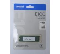 CRUCIAL E100 M.2 Internal SSD - 480 GB, Green,Black