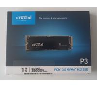 Crucial P3 1TB 3.0 NAND NVMe PCIe M.2 SSD.Brand New Sealed.