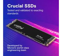 Crucial P3 Plus PCIe Gen4 NVMe 1TB SSD, Up to 5,000MB/s Read, Laptop & Desktop (PC) Compatible, Solid State Drive