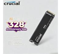 Crucial P510 PCIe 5.0 Gen5 NVMe M.2 2280 SSD 1TB 2TB Internal Solid State Drive for Laptop Desktop Gaming PC Hard Disk 2TB