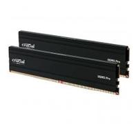 Crucial Pro 128GB (2x64GB) DDR5 PC5-48000C46 5600MHz UDIMM Dual Channel Kit - Black