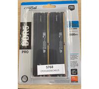 Crucial Pro 32GB (2 x 16GB) PC5-44800 DDR5-5600 Memory - CP2K16G56C46U5