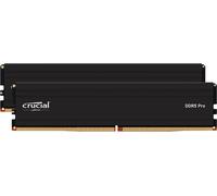 Crucial Pro RAM 64GB Kit (2x32GB) DDR5 5600MT/s (or 5200MT/s or 4800MT/s) Desktop Memory CP2K32G56C46U5