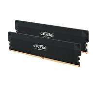 Crucial Pro 64GB (2x32GB) DDR5-6000 CL40 Desktop Memory Black