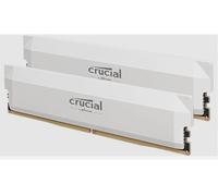 Crucial Pro DDR5 64GB RAM Kit 2x32GB 6400MHz Memory White