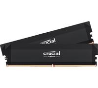 Crucial Pro DDR5 RAM 32GB Kit (2x16GB) 6400MHz CL38, Overclocking Gaming, Intel XMP 3.0 / AMD EXPO, Computer Memory (PC), Black - CP2K16G64C38U5B