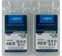 Crucial RAM 32GB Kit (2x16GB) DDR4 2400 MHz CL17 Laptop Memory CT2K16G4SFD824A