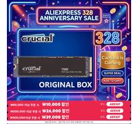 Crucial T500 1TB NVMe PCIe Gen4 M.2 2280 SSD Up to 7400MB/s Internal Solid State Drive for Gaming PS5 Laptop Original Retail Box