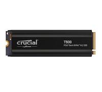 Crucial T500 2TB NVMe PCIe Gen4 M.2 Solid State Drive with Heatsink