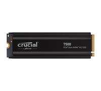 Crucial T500 Heatsink 1TB M.2 PCIe 4.0 Micron 3D TLC NAND SSD - NVMe - Black