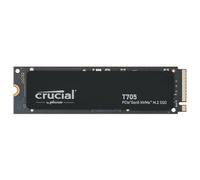 Crucial T705 4TB SSD PCIe Gen5 NVMe M.2 Internal Gaming SSD, Up to 14,100MB/s, Microsoft DirectStorage, PCIe 4.0 Backwards Compatible, Solid State Drive - CT4000T705SSD3