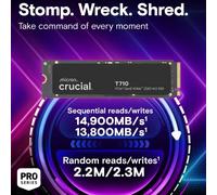 Crucial T710 1TB 2TB Gen5 NVMe SSD, Up to 14,500 MB/s, PCIe 5.0 M.2 2280, Internal Solid State Drive