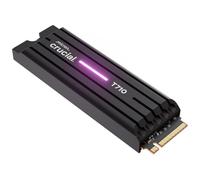 Crucial T710 2TB SSD NVMe M.2 PCIe 5.0 x4 Gen5 with Heatsink, Read/Write Speeds up to 14,500/13,800 MB/s, Desktop PC and PS5 Compatible, TLC NAND, Solid State Drive - CT2000T710SSD5-01