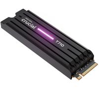 CRUCIAL T710 M.2 Internal SSD with Heatsink - 1 TB, Black