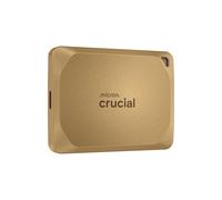 Crucial X10 Pro 4TB Portable External SSD, Up to 2100MB/s Read and 2000MB/s Write, External Solid State Drive, USB-C 3.2, PC and Mac, Dust and Water