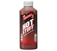 Crucials Hot Stuff Hot Chilli Sauce Squeezy Sauce 500ml (Q)