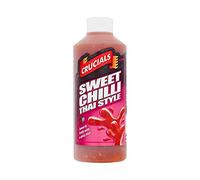 Crucials Thai Sweet Chilli Squeezy Sauce 500ml, Ideal for Adding Spice to All Kinds of savoury Foods, Pack of 2