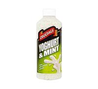 Crucials Yogurt and Mint Squeezy Sauce 1L, Creamy Sauce which is Full of Flavour, Pack of 3