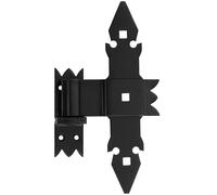 Cruciate Ligaments 260 Mittelband Gate-Medium Door Hinge With Clamp Black