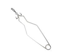 Crucible for Melting Metal, Heat Resistant Non Tip Castings Dish, Gold Smelting Bowl, Efficient Mold Filling for Women Men Beginners Workshop Home Casting Refining Jewelry Brass Casting Jewelry Brass