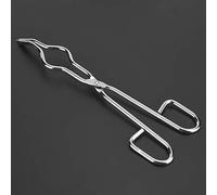 Crucible Forceps Holder Tong Stainless Steel Crucible Forceps Clamp Beaker Holder Pliers with Aircraft Class Rivet (250mm/9.84in)