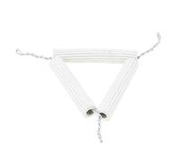 Crucible Triangle Holder Heat Resistant Ceramic Pipes Crucible Clay Chemical experimental equipment Physical and chemical porcelain for Laboratory