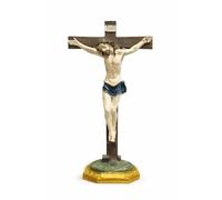 Crucifix Statue 33cm Resin Jesus Christ on Cross Ornament JR2524