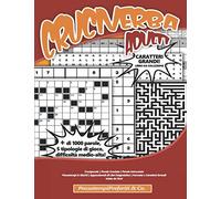 Cruciverba Adulti: Crucipuzzle | Parole Crociate | Parole Intrecciate |… Passatempi & Giochi | Appassionati di Libri Enigmistica | Formato e Caratteri Grandi, Inizia da Ora!