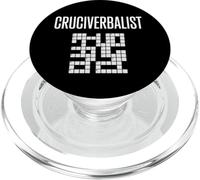 Cruciverbalist Crossword Puzzle Word Lover Humor PopSockets PopGrip for MagSafe
