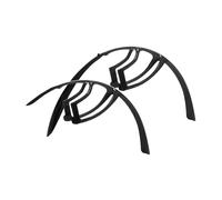 Crud Road Racer Mk3 Mudguard - Bike Front Rear Black Road Set Raceguard - crud mudguard mk3 road bike front rear black roadracer set raceguard