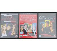CRUEL INTENTIONS complete collection 1-3 / CRUEL INTENTIONS 1 / CRUEL INTENTIONS 2 MANCHESTER PREP / CRUEL INTENTIONS 3 = ULTIMATE 3x DVD UK SET
