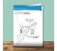 Cruel Kids At School Greetings Card