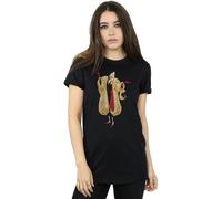 Cruella De Vil Boyfriend T-Shirt 101 Dalmatians Black XXL