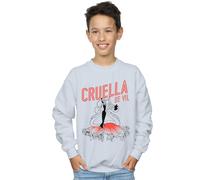 Cruella De Vil Dalmatians Sweatshirt Disney White 5-6 Years